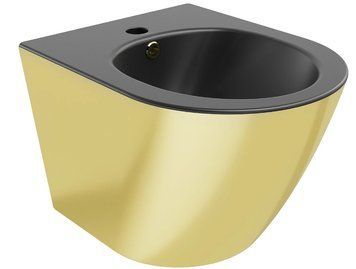 Підвісне біде MEXEN LENA GOLD BLACK MATT * MEX-35224876 фото