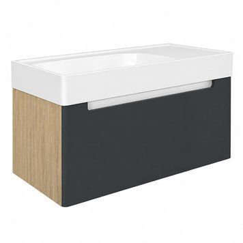 Тумба EDGE-1 один цільний ящик з умивальником Optimus 950 Edge-1 Б фото