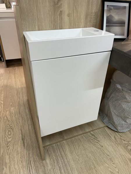 Тумба Java 50 з умивальником Sammy 500/Martina 500 ШН-500 Б Sam фото