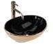 Умивальник (раковина) REA SOFIA GOLD BLACK накладний * REA-U4527 фото 1