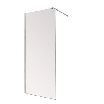 Душова перегородка Mixxus Premium FLAT SP01-140x200-TR Chrome Walk-In прозоре скло 8мм (MI6853) MI6853 фото